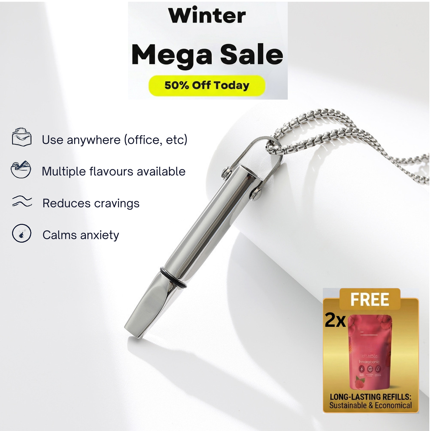 Breathe Clear Resistance Necklace